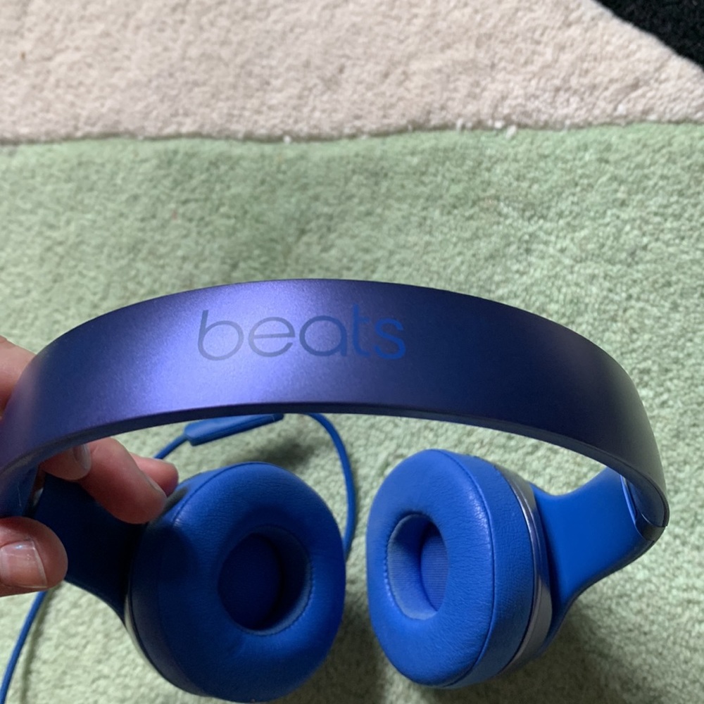 Sapphire blue Beats by Dr. Dre Solo2 Royal Edition Headphones